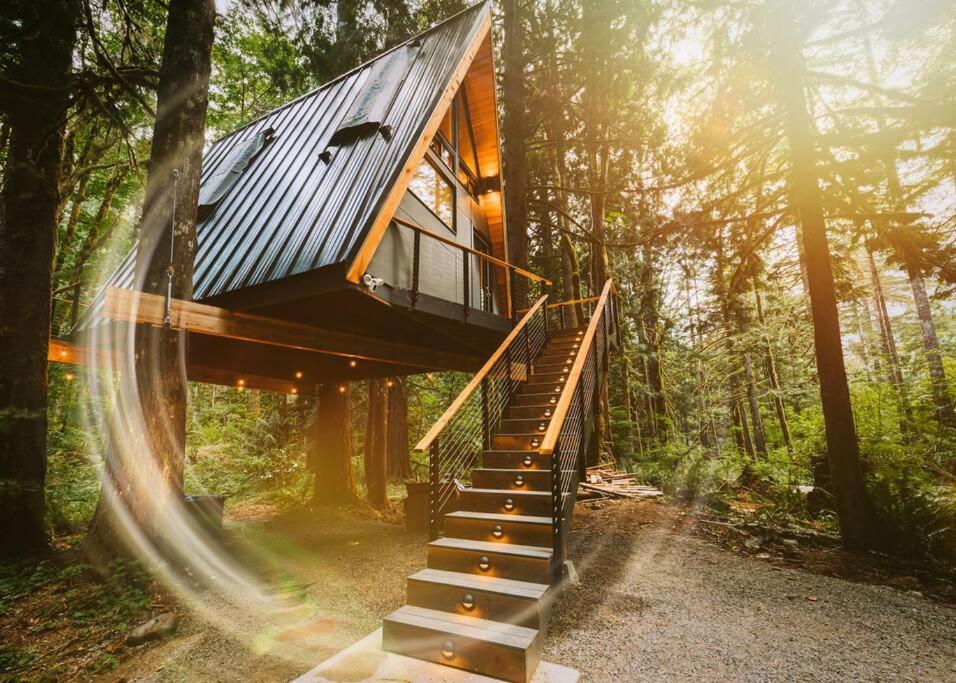 The Treeframe Cabin Vila Index Exterior foto