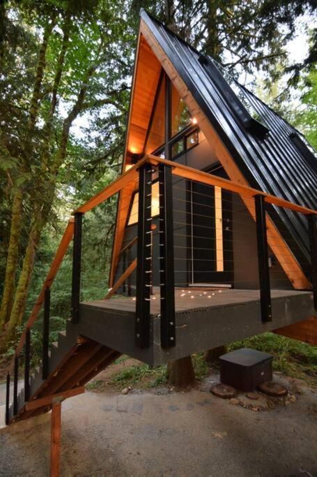 The Treeframe Cabin Vila Index Exterior foto