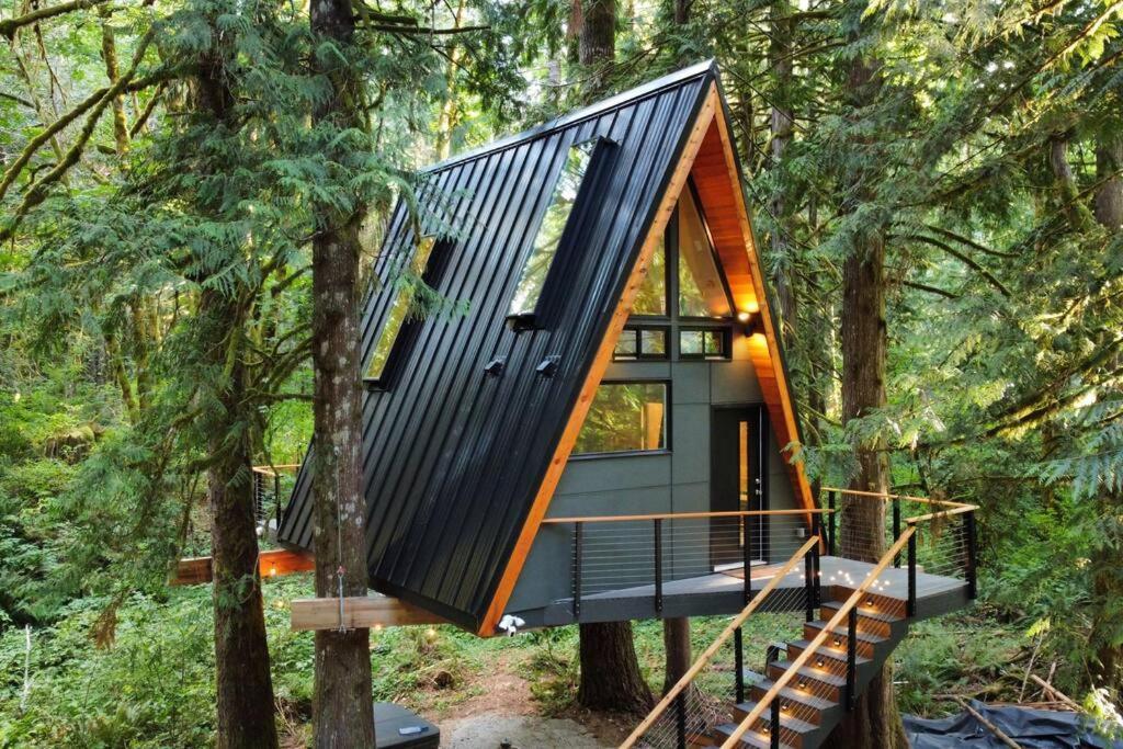 The Treeframe Cabin Vila Index Exterior foto