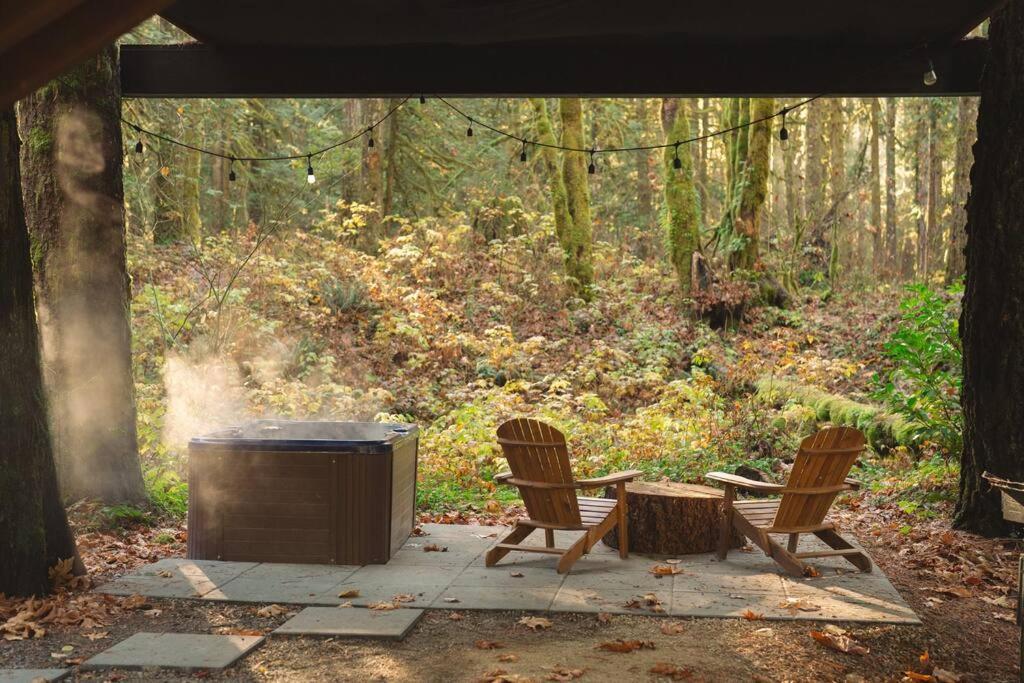 The Treeframe Cabin Vila Index Exterior foto