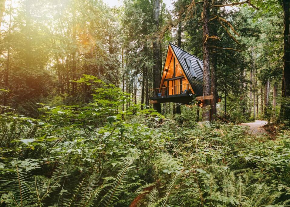 The Treeframe Cabin Vila Index Exterior foto