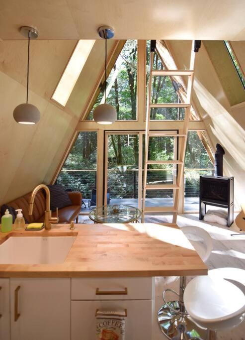 The Treeframe Cabin Vila Index Exterior foto