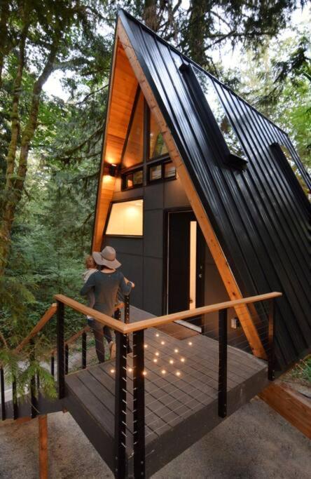 The Treeframe Cabin Vila Index Exterior foto